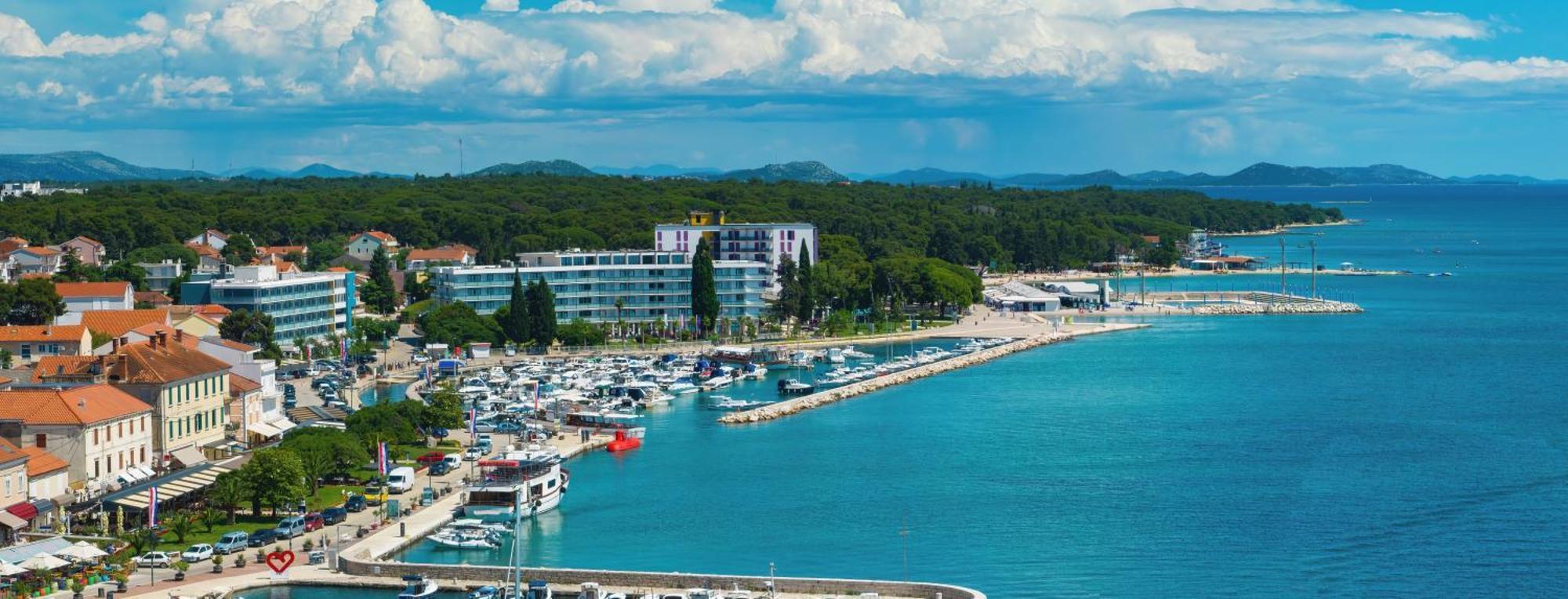 Hotel Ilirija Biograd Na Moru Buitenkant foto