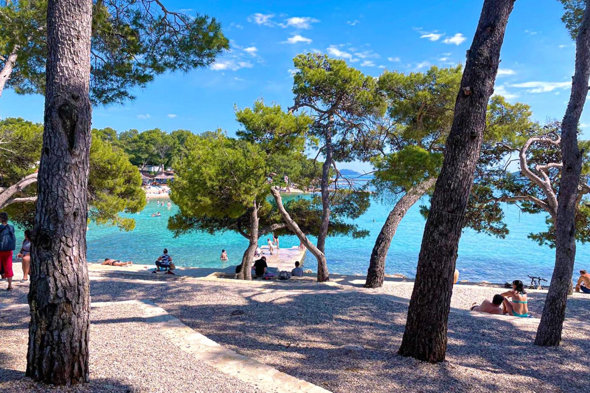 Hotel Ilirija Biograd Na Moru Buitenkant foto