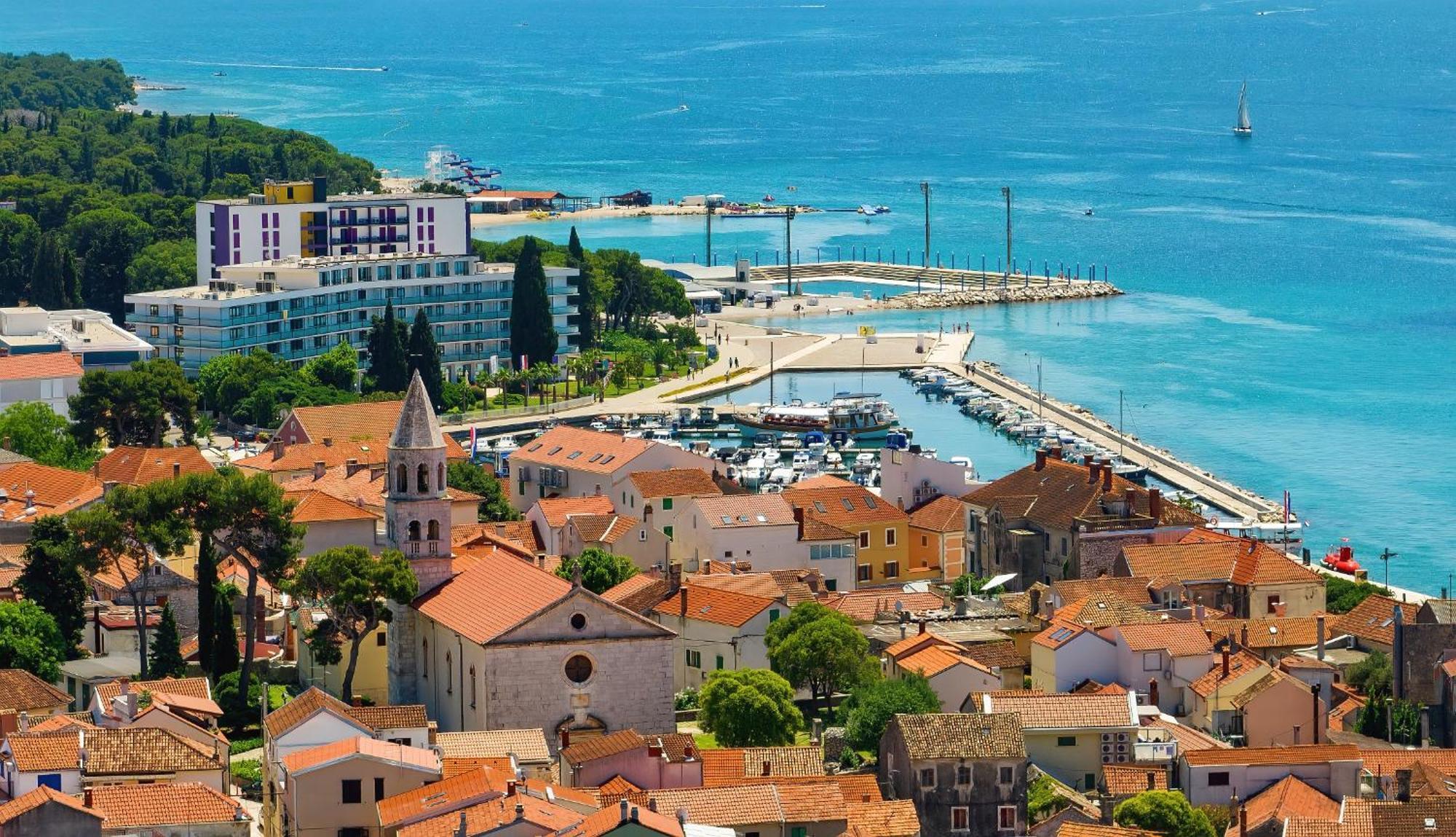 Hotel Ilirija Biograd Na Moru Buitenkant foto